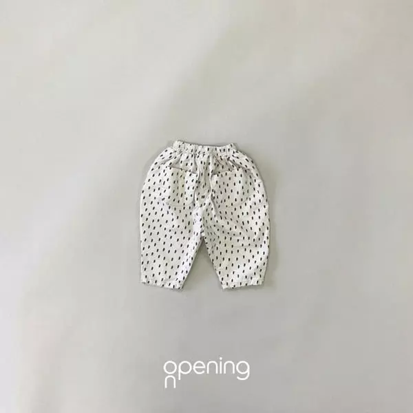 Opening & - Korean Children Fashion - #childrensboutique - Black Beans Pants - 2