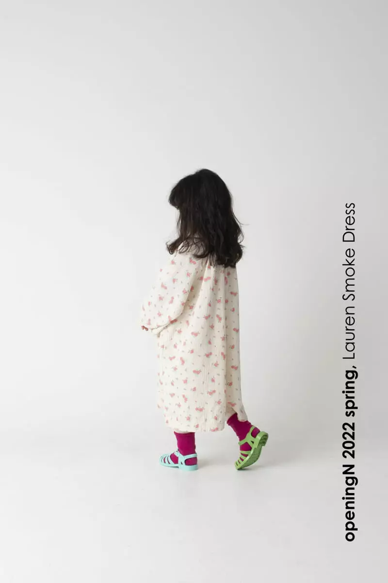 Opening & - Korean Children Fashion - #designkidswear - Roren Smocked One-piece - 3