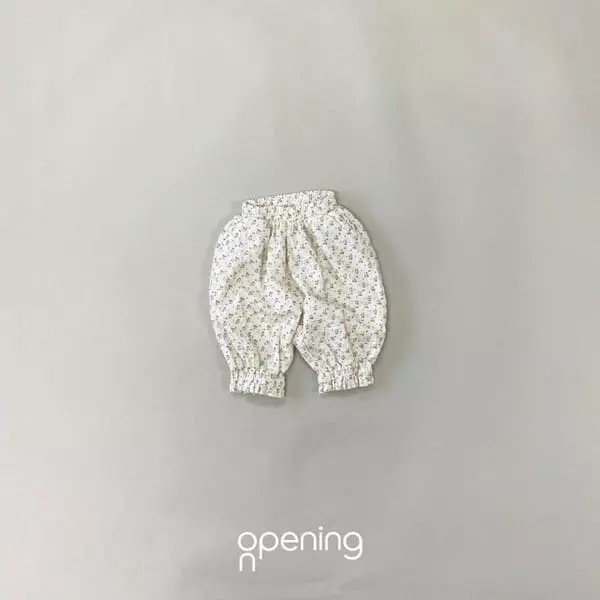 Opening & - Korean Children Fashion - #discoveringself - Ohai Flower Pants - 5