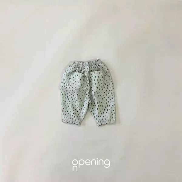 Opening & - Korean Children Fashion - #designkidswear - Black Beans Pants - 4