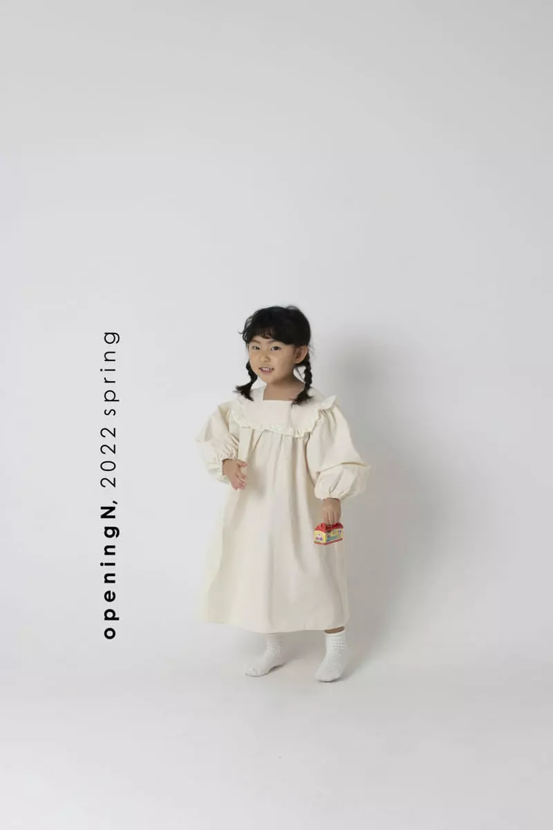 Opening & - Korean Children Fashion - #discoveringself - Star One-piece - 5