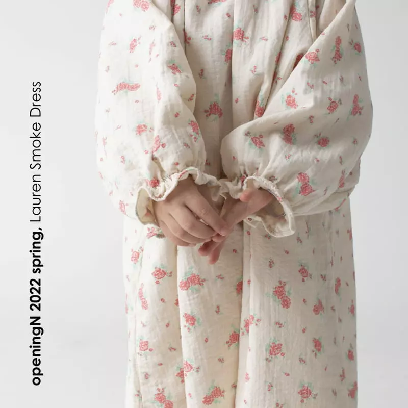 Opening & - Korean Children Fashion - #designkidswear - Roren Smocked One-piece - 4