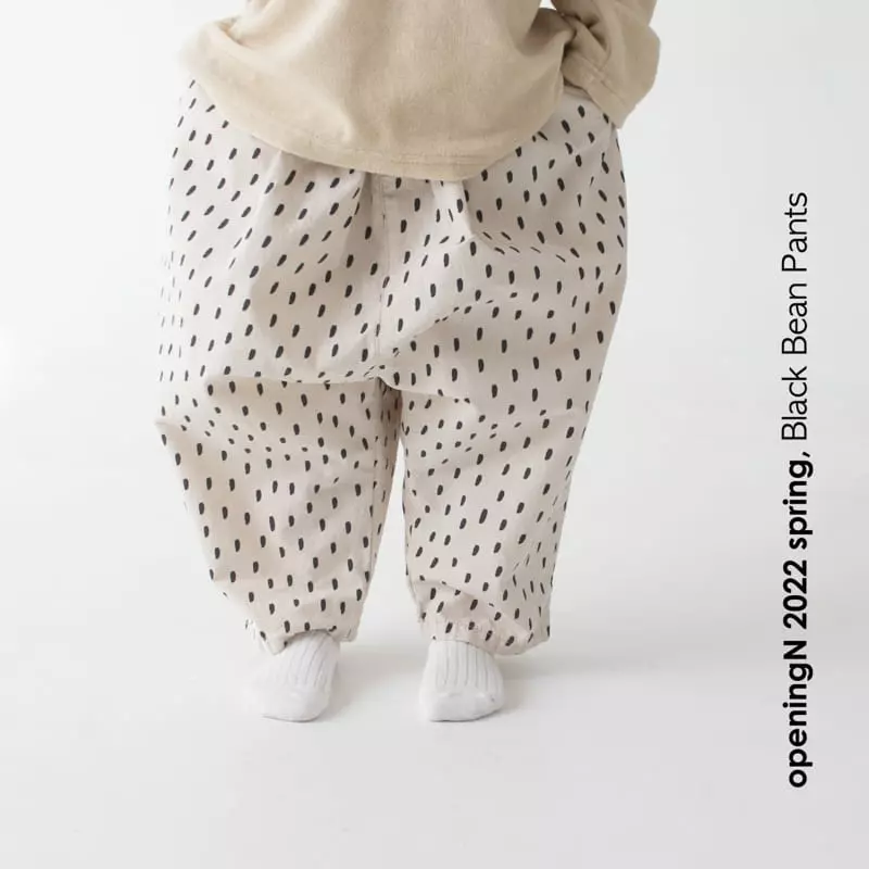 Opening & - Korean Children Fashion - #discoveringself - Black Bean Pants - 12