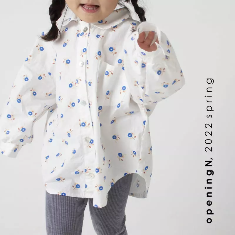 Opening & - Korean Children Fashion - #discoveringself - Campamella Shirt - 8