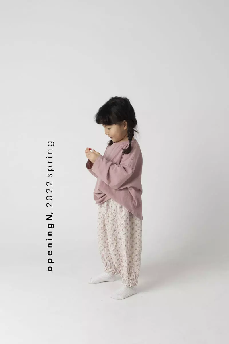Opening & - Korean Children Fashion - #discoveringself - Pops Single Tee - 7