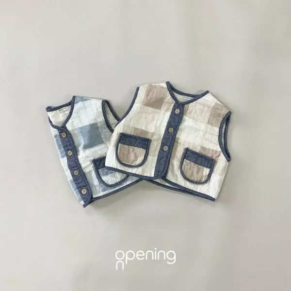Opening & - Korean Children Fashion - #fashionkids - Denish Vest - 6