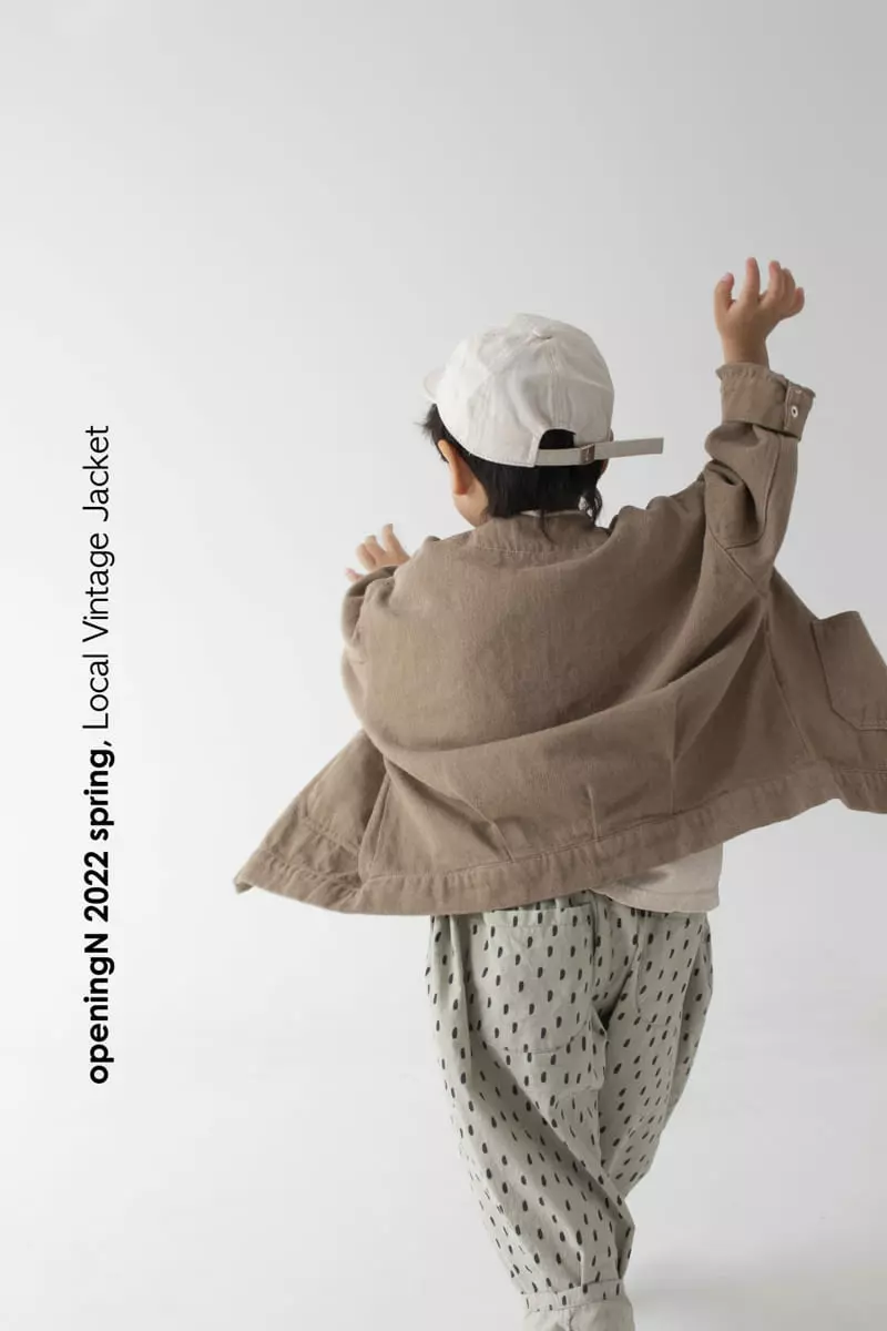 Opening & - Korean Children Fashion - #fashionkids - Local Vintage Jacket - 8