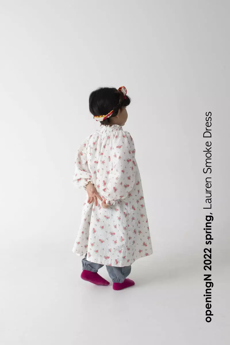Opening & - Korean Children Fashion - #fashionkids - Roren Smocked One-piece - 5