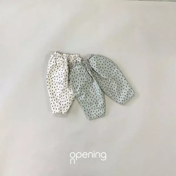 Opening & - Korean Children Fashion - #kidsshorts - Black Beans Pants - 6