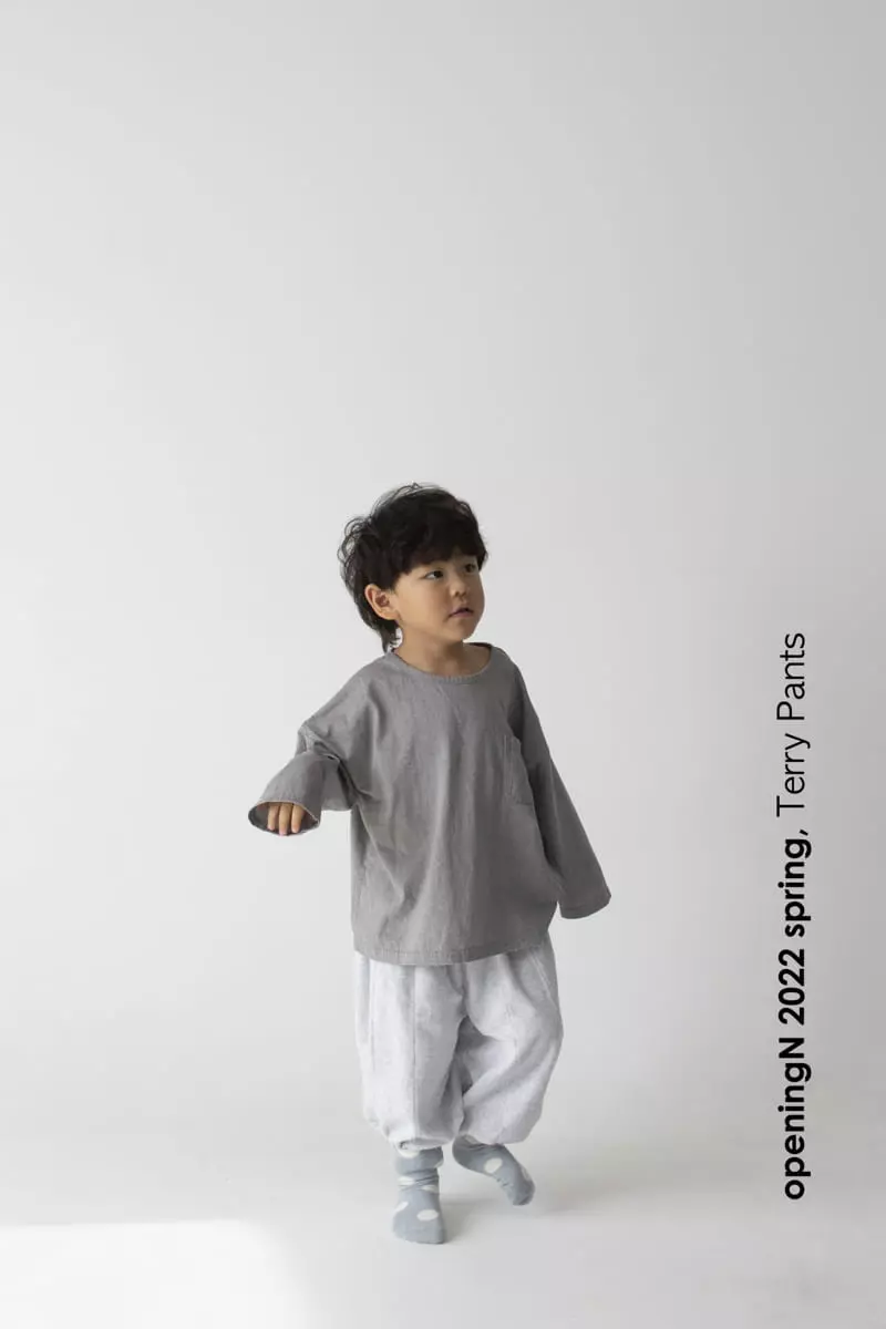 Opening & - Korean Children Fashion - #kidsshorts - Terry Pants - 12