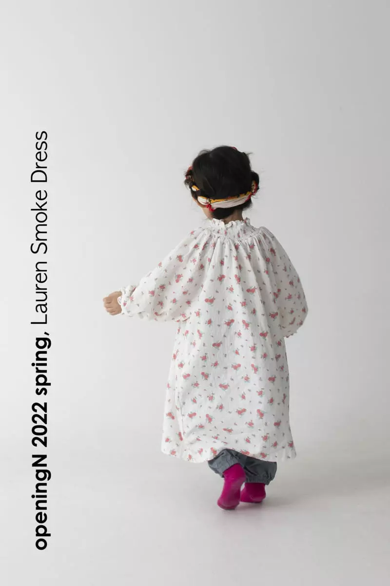 Opening & - Korean Children Fashion - #kidsshorts - Roren Smocked One-piece - 6