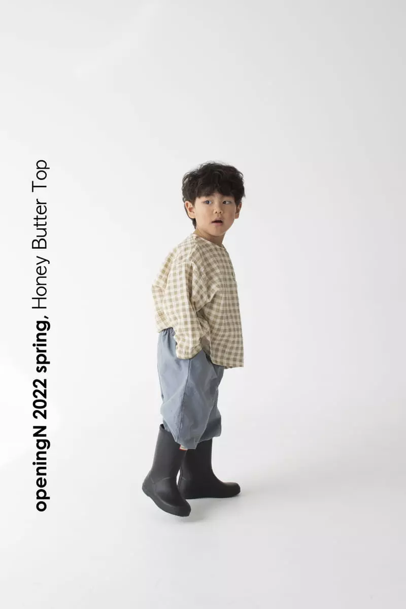 Opening & - Korean Children Fashion - #kidsshorts - Honey Butter Tee - 12