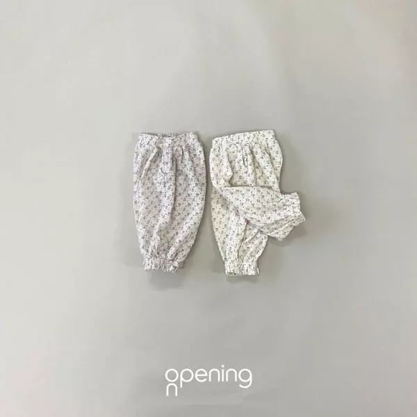 Opening & - Korean Children Fashion - #kidsstore - Ohai Flower Pants - 8