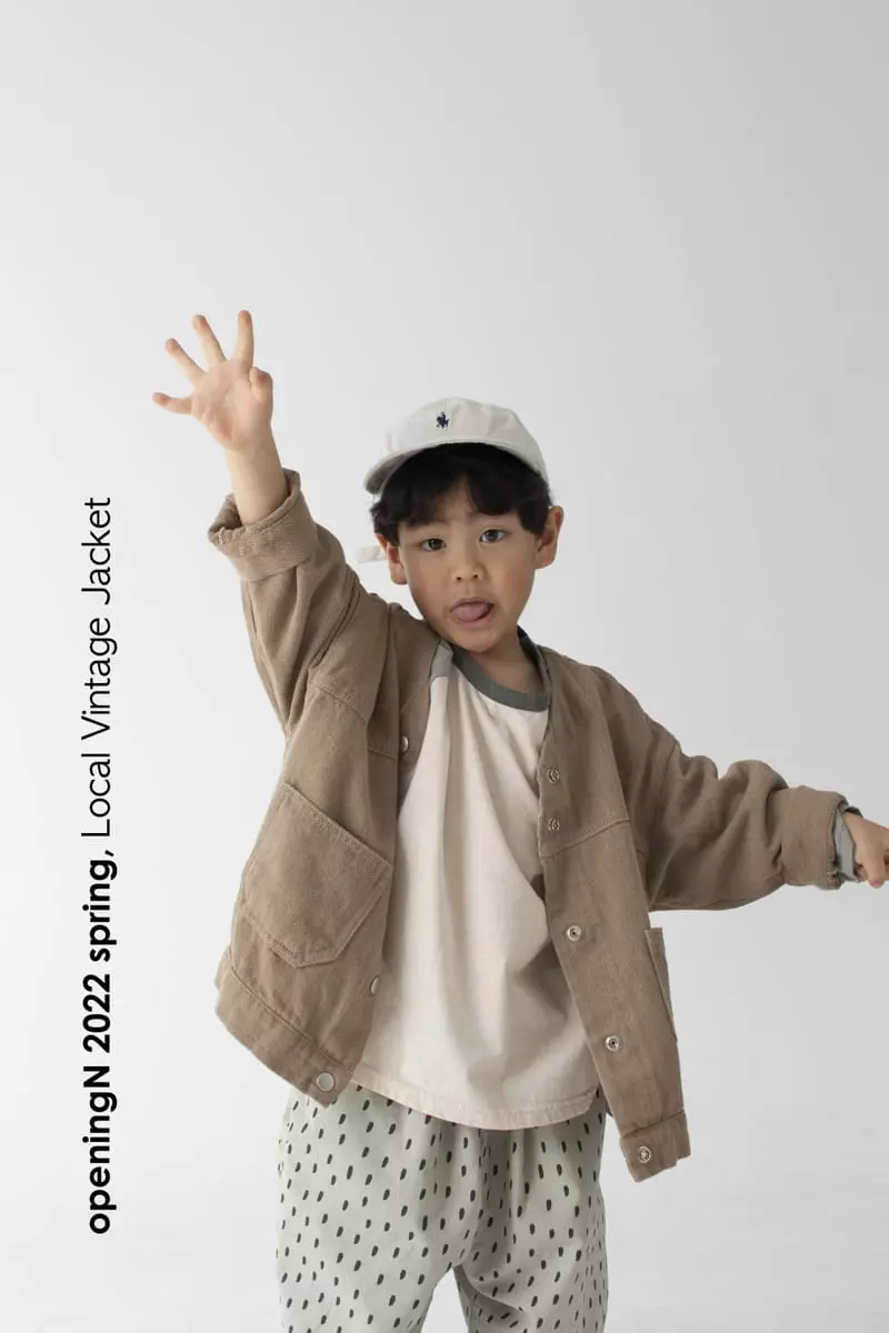 Opening & - Korean Children Fashion - #kidsstore - Local Vintage Jacket - 10