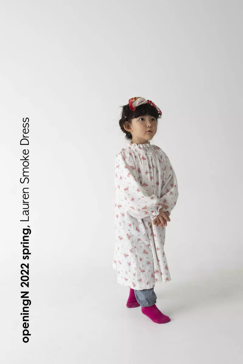 Opening & - Korean Children Fashion - #kidsstore - Roren Smocked One-piece - 7