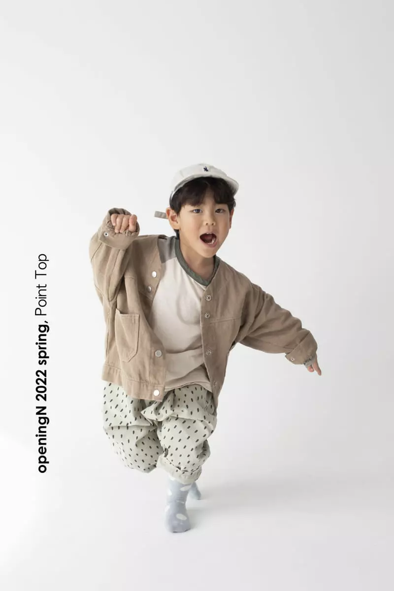 Opening & - Korean Children Fashion - #kidsstore - Point Raglan Tee - 3