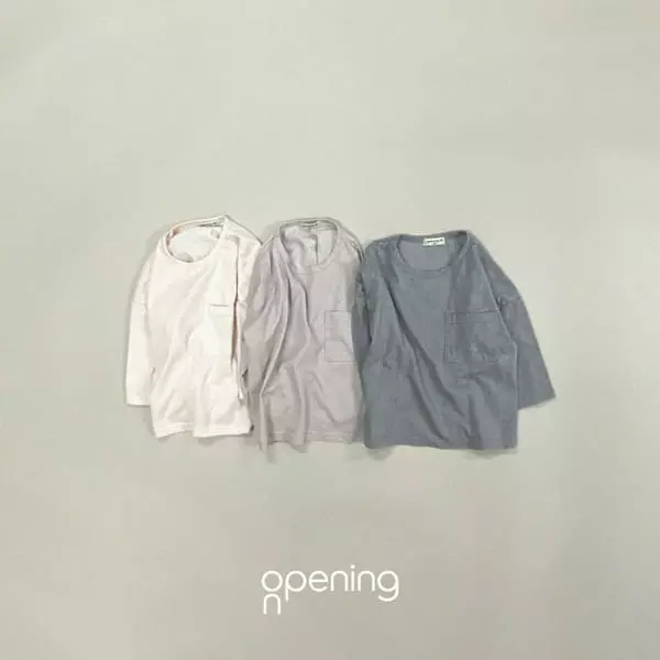 Opening & - Korean Children Fashion - #kidzfashiontrend - Vintage 16 Tee - 8