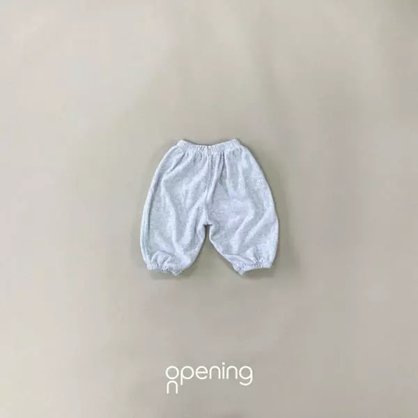 Opening & - Korean Children Fashion - #kidzfashiontrend - Terry Pants - 2