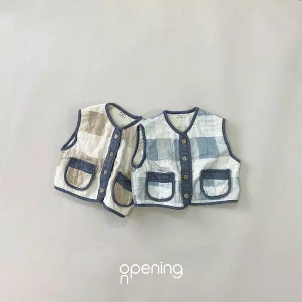 Opening & - Korean Children Fashion - #kidzfashiontrend - Denish Vest - 9