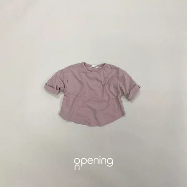 Opening & - Korean Children Fashion - #kidzfashiontrend - Farms Single Tee - 5