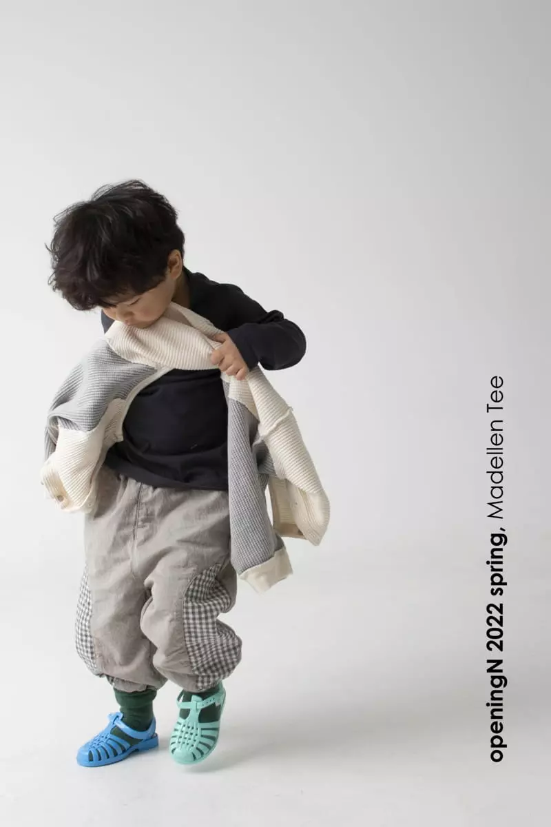 Opening & - Korean Children Fashion - #kidzfashiontrend - Madelen Raglan Tee - 7