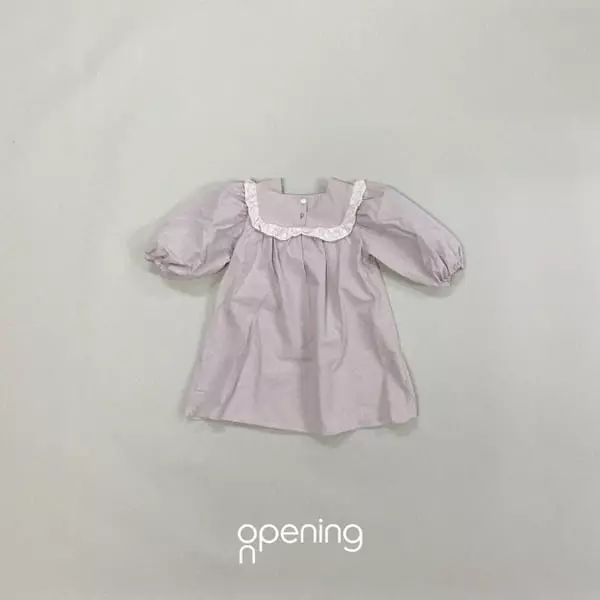 Opening & - Korean Children Fashion - #littlefashionista - Star Flower One-piece - 2