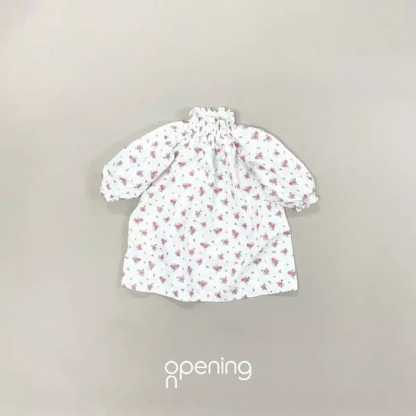 Opening & - Korean Children Fashion - #littlefashionista - Roren Smocked One-piece