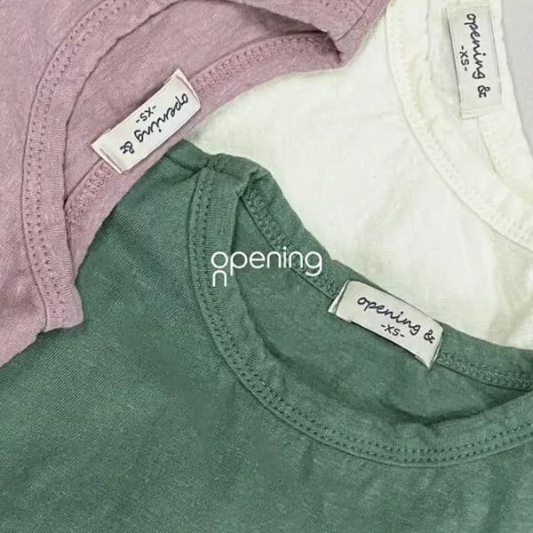 Opening & - Korean Children Fashion - #littlefashionista - Farms Single Tee - 7