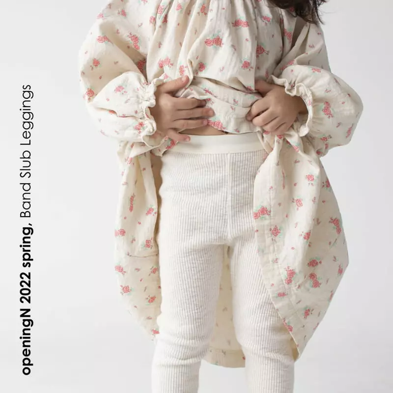 Opening & - Korean Children Fashion - #Kfashion4kids - Banding Slup Leggings - 4