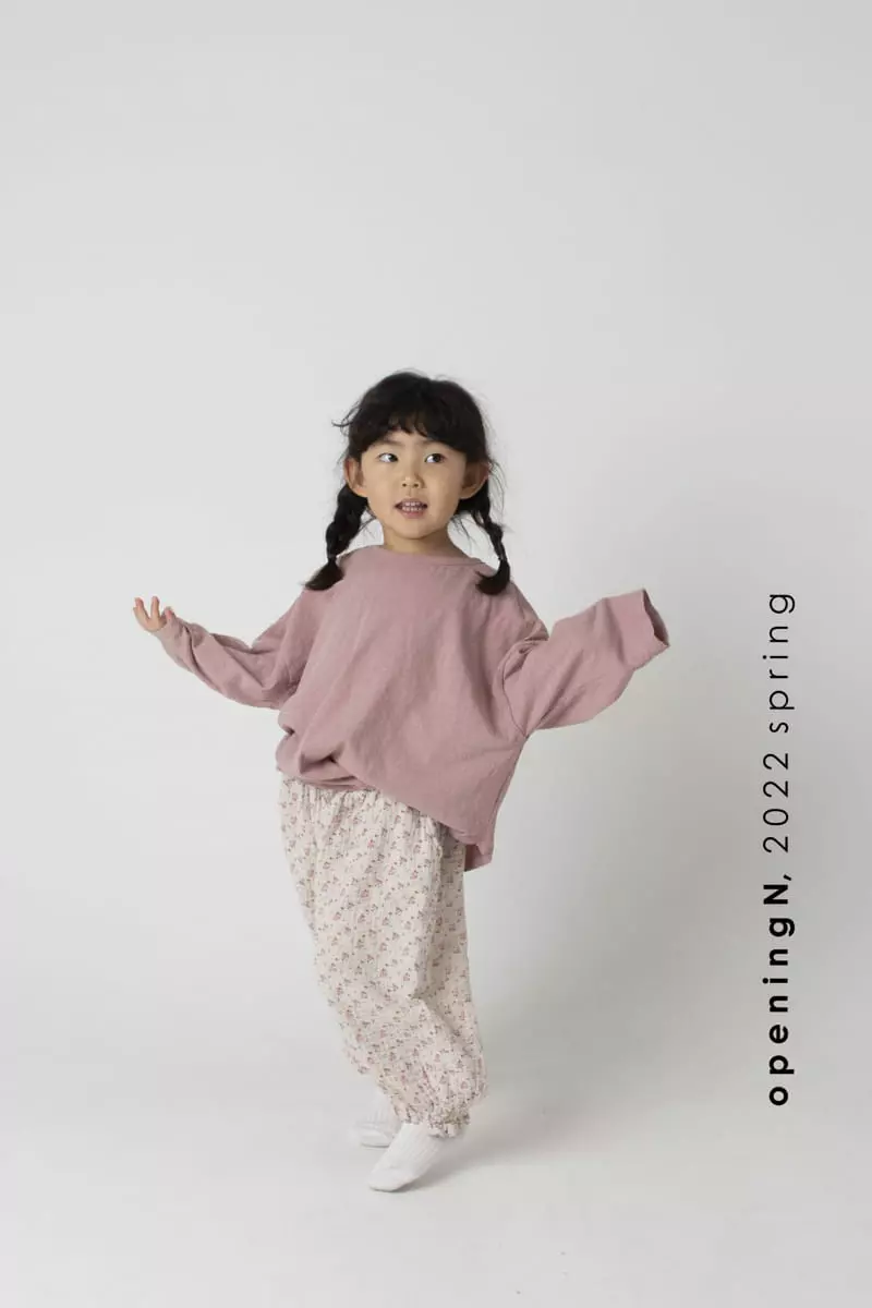 Opening & - Korean Children Fashion - #littlefashionista - Ohi Flower Pants - 3