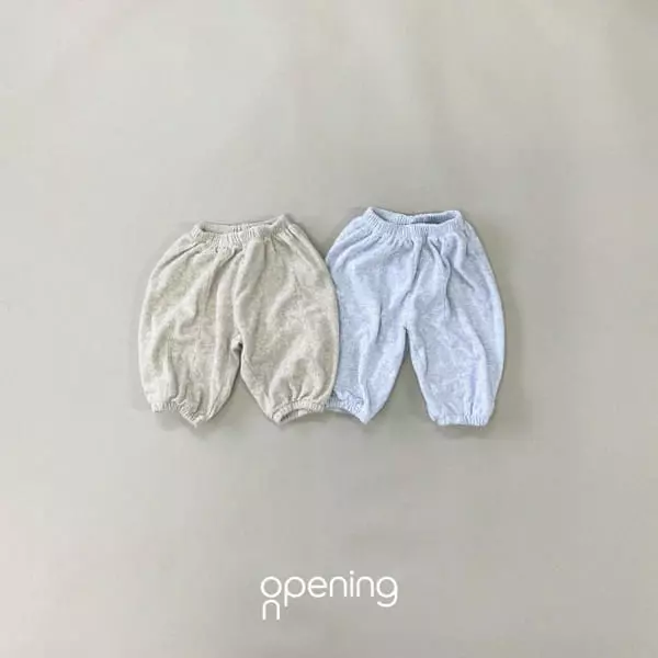 Opening & - Korean Children Fashion - #magicofchildhood - Terry Pants - 5