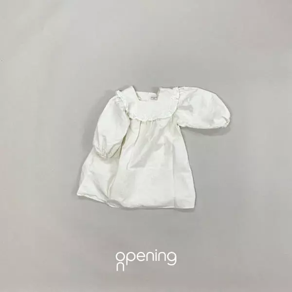Opening & - Korean Children Fashion - #magicofchildhood - Star Flower One-piece - 3