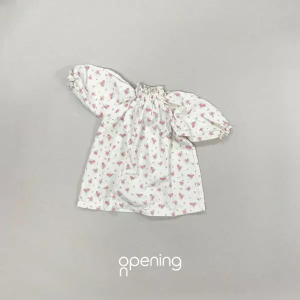 Opening & - Korean Children Fashion - #magicofchildhood - Roren Smocked One-piece - 2