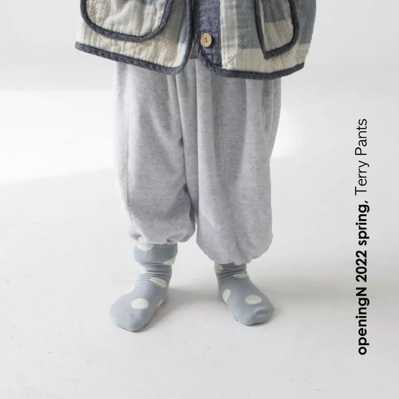 Opening & - Korean Children Fashion - #magicofchildhood - Terry Pants - 3