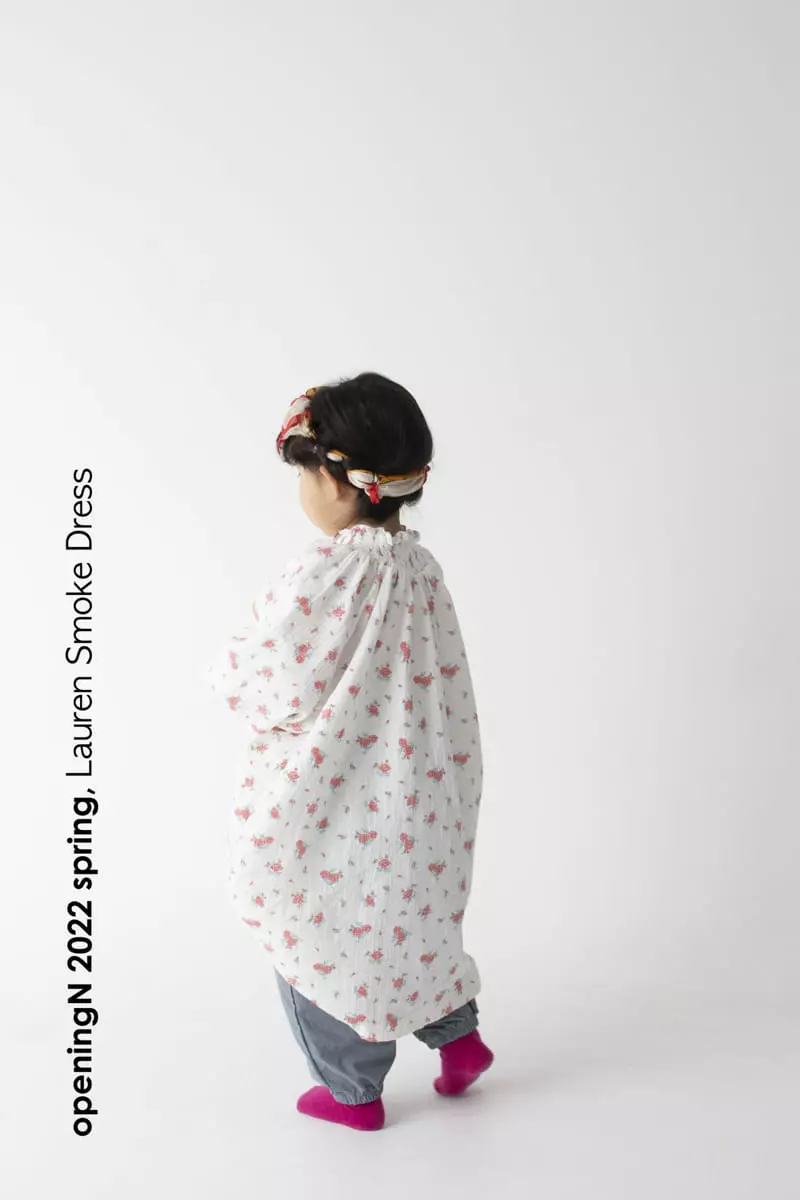 Opening & - Korean Children Fashion - #magicofchildhood - Roren Smocked One-piece - 11