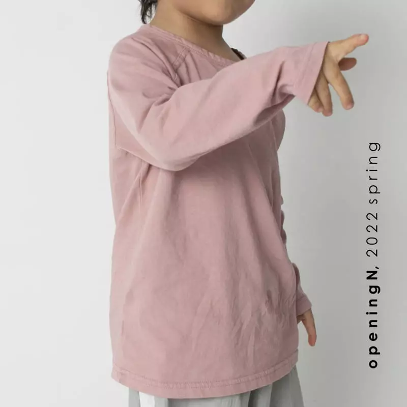 Opening & - Korean Children Fashion - #magicofchildhood - Madelen Raglan Tee - 10