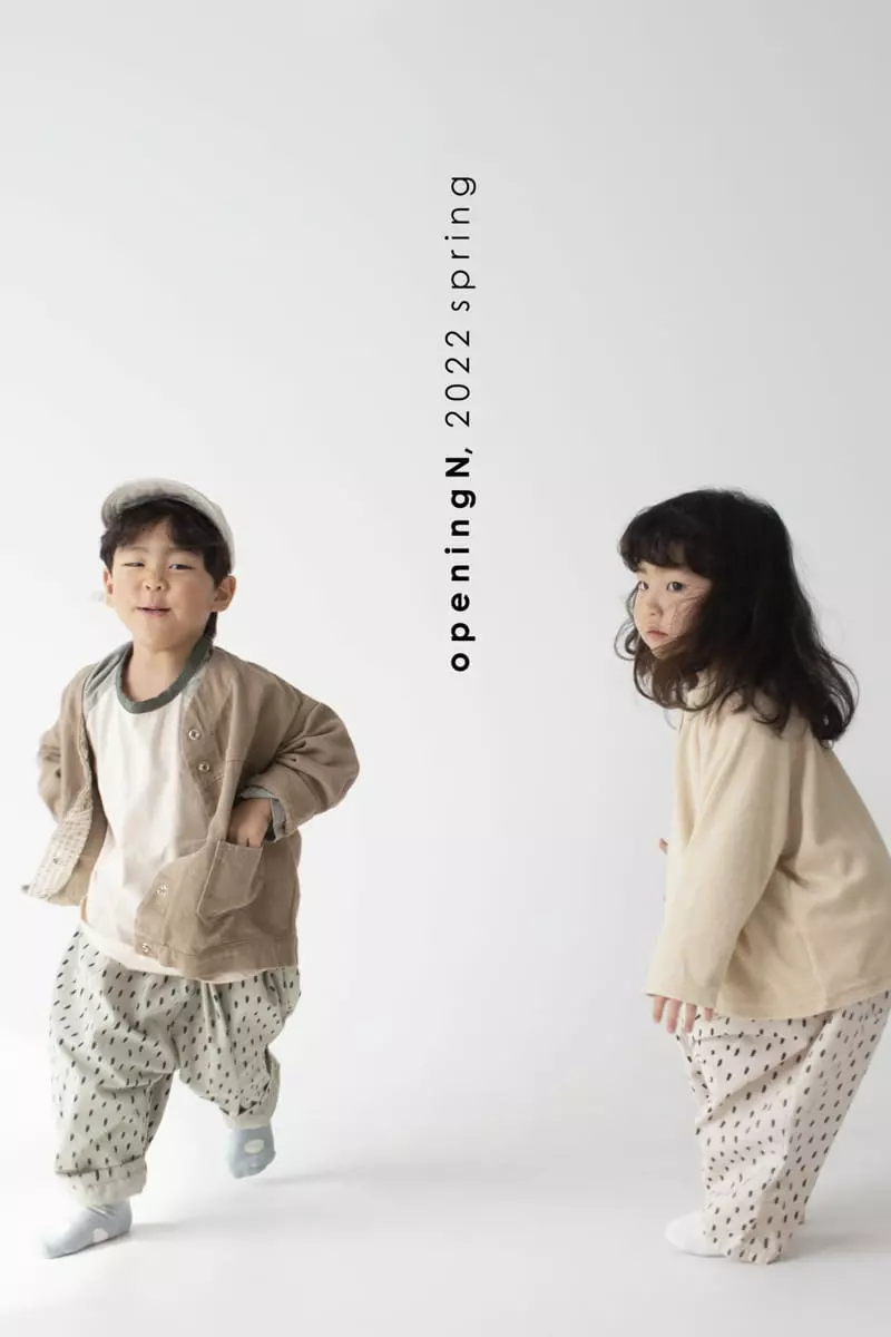 Opening & - Korean Children Fashion - #magicofchildhood - Black Bean Pants - 3