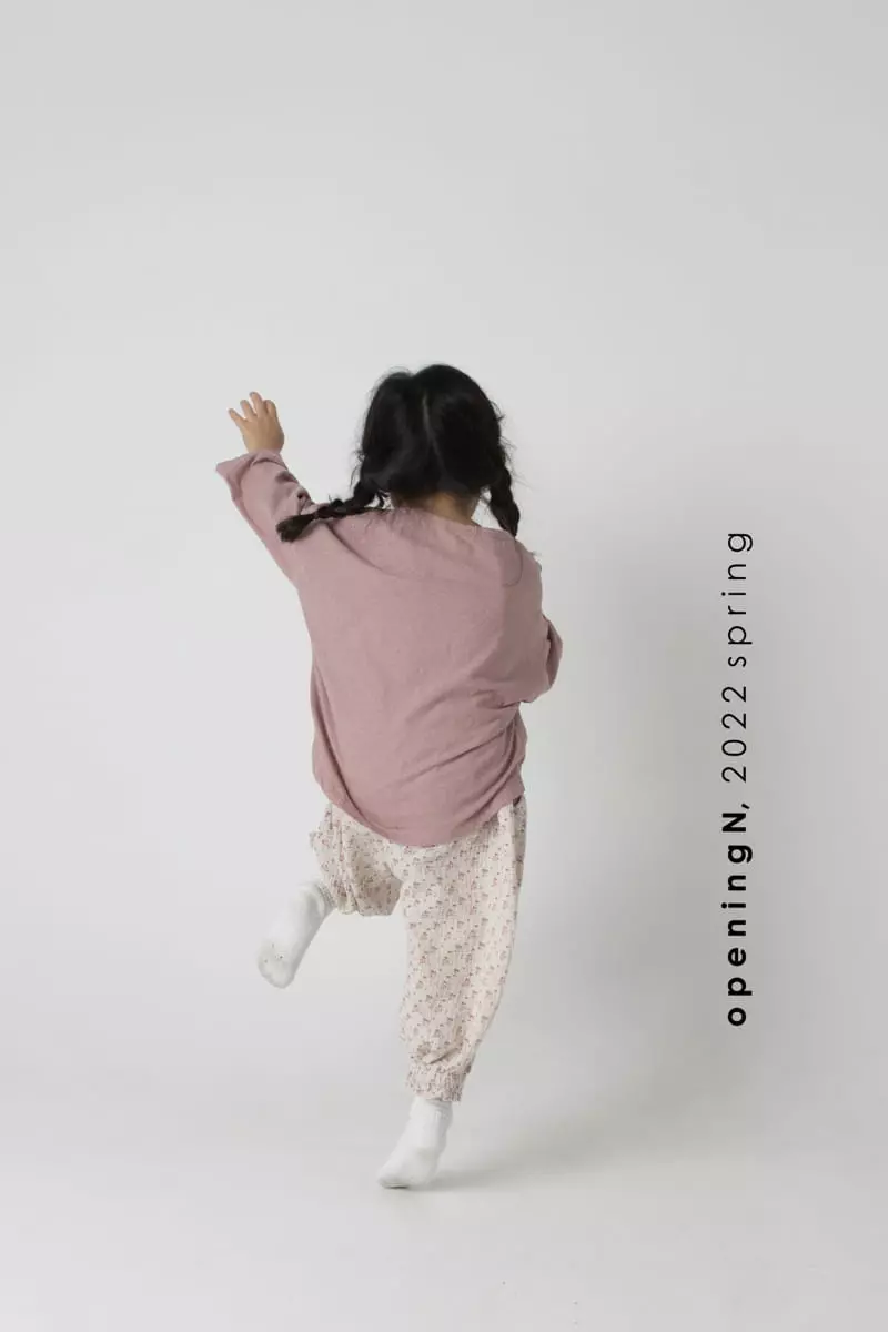 Opening & - Korean Children Fashion - #minifashionista - Ohi Flower Pants - 5