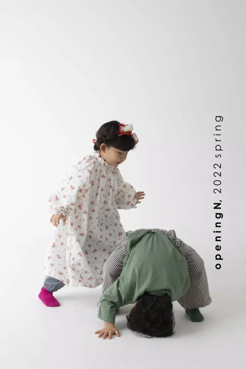 Opening & - Korean Children Fashion - #minifashionista - Roren Smocked One-piece - 12