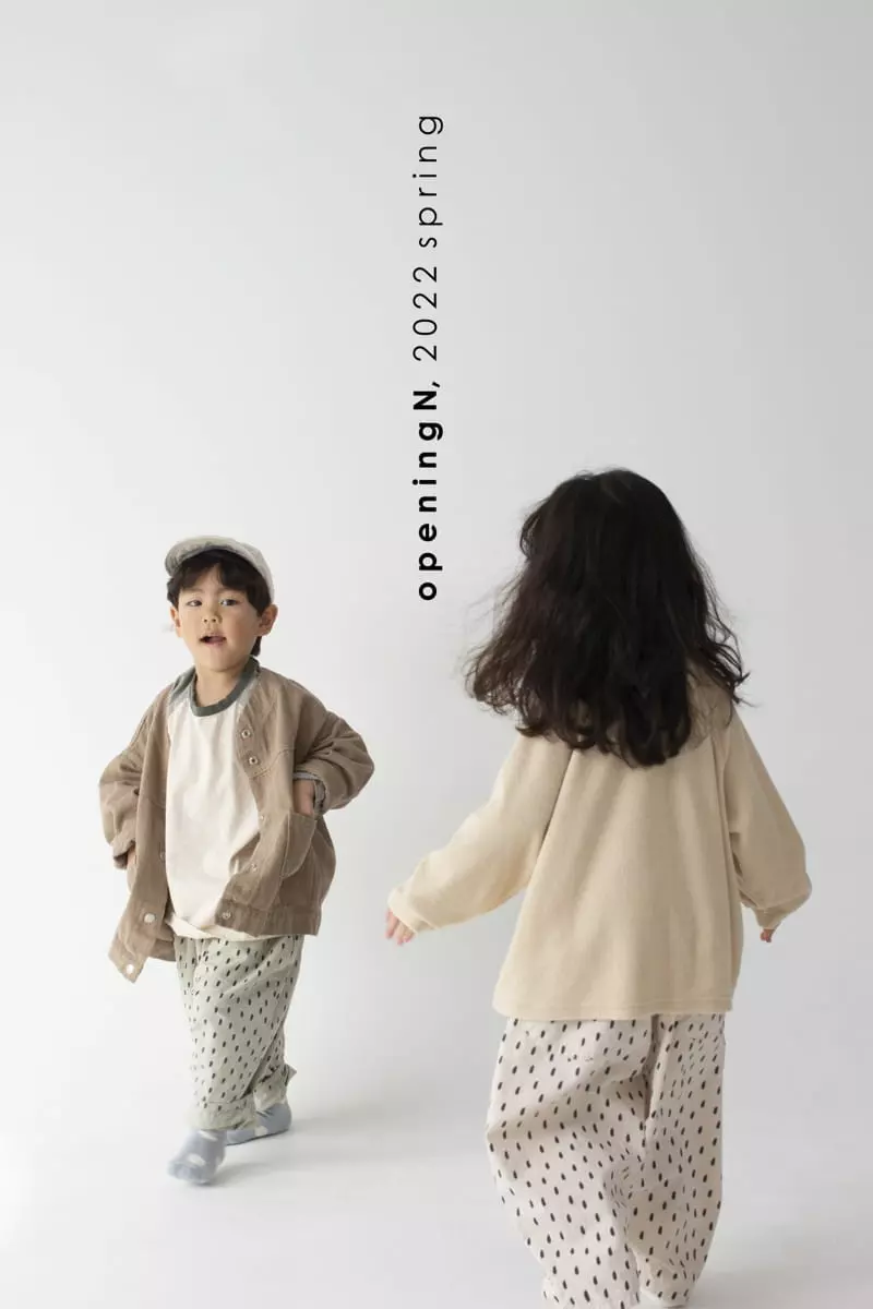 Opening & - Korean Children Fashion - #minifashionista - Point Raglan Tee - 8