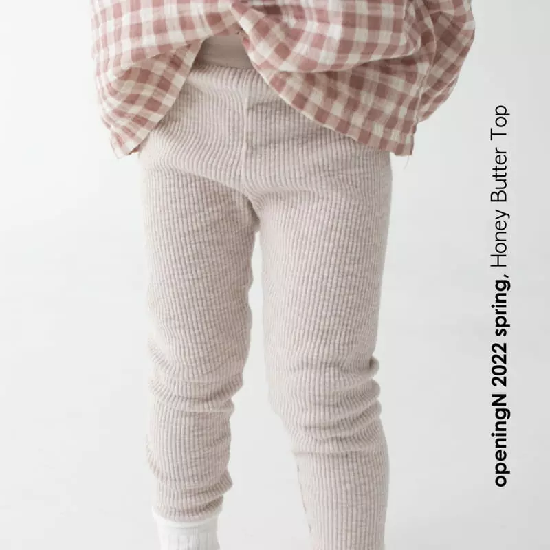 Opening & - Korean Children Fashion - #prettylittlegirls - Banding Slup Leggings - 7