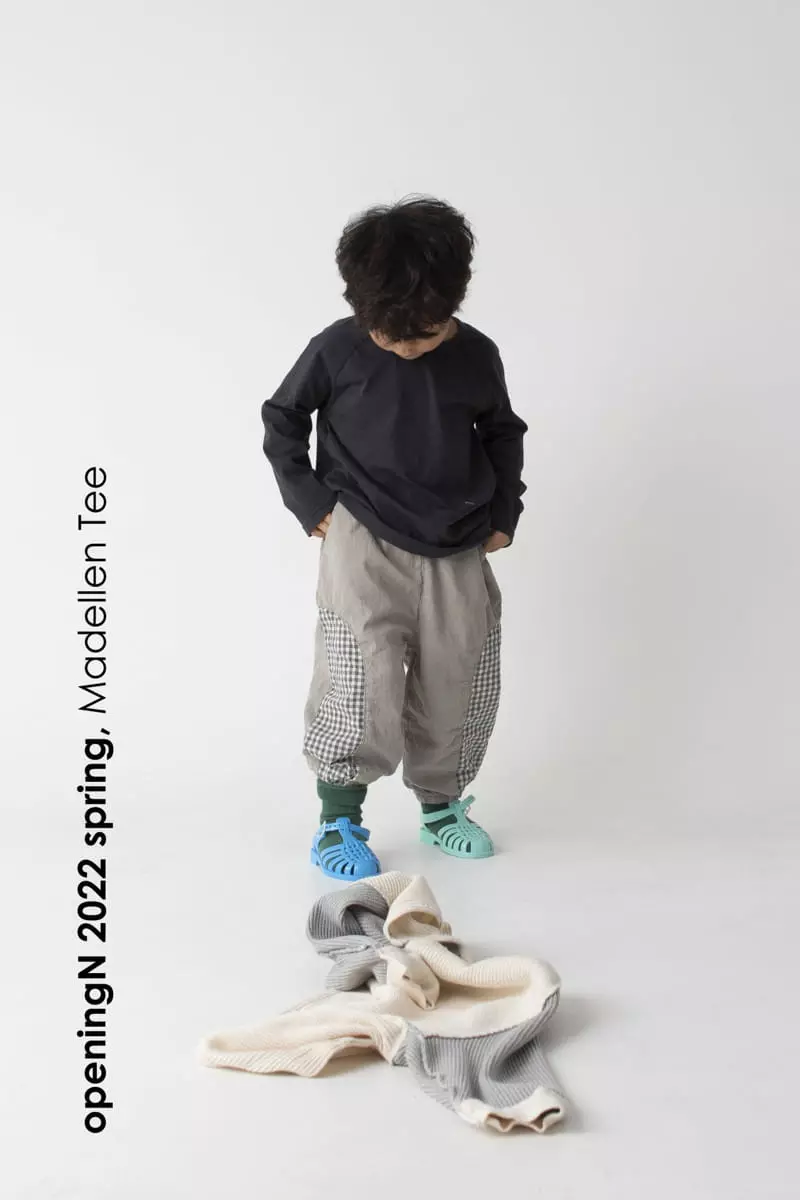 Opening & - Korean Children Fashion - #prettylittlegirls - Madelen Raglan Tee - 12