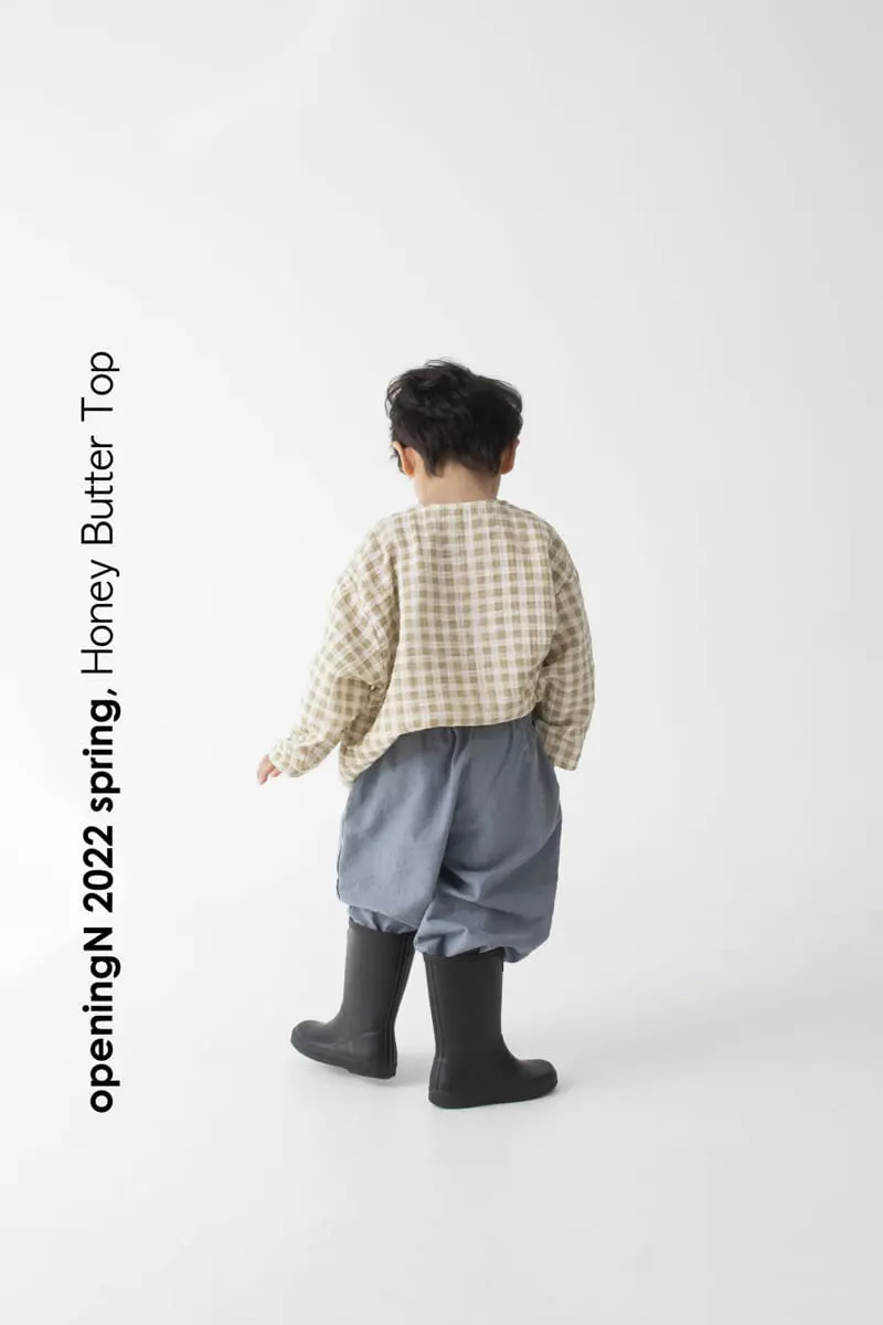 Opening & - Korean Children Fashion - #prettylittlegirls - Honey Butter Tee - 3