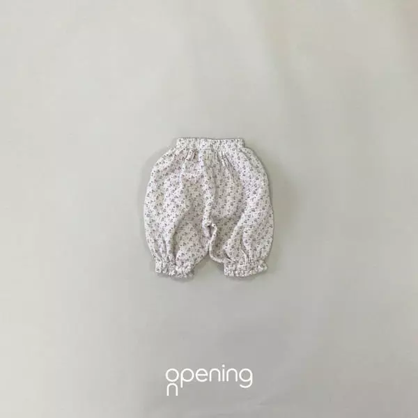 Opening & - Korean Children Fashion - #stylishchildhood - Ohai Flower Pants
