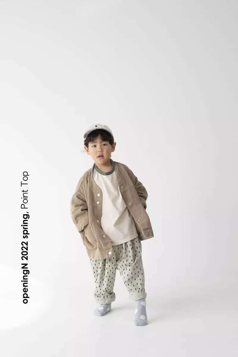 Opening & - Korean Children Fashion - #stylishchildhood - Point Raglan Tee - 12