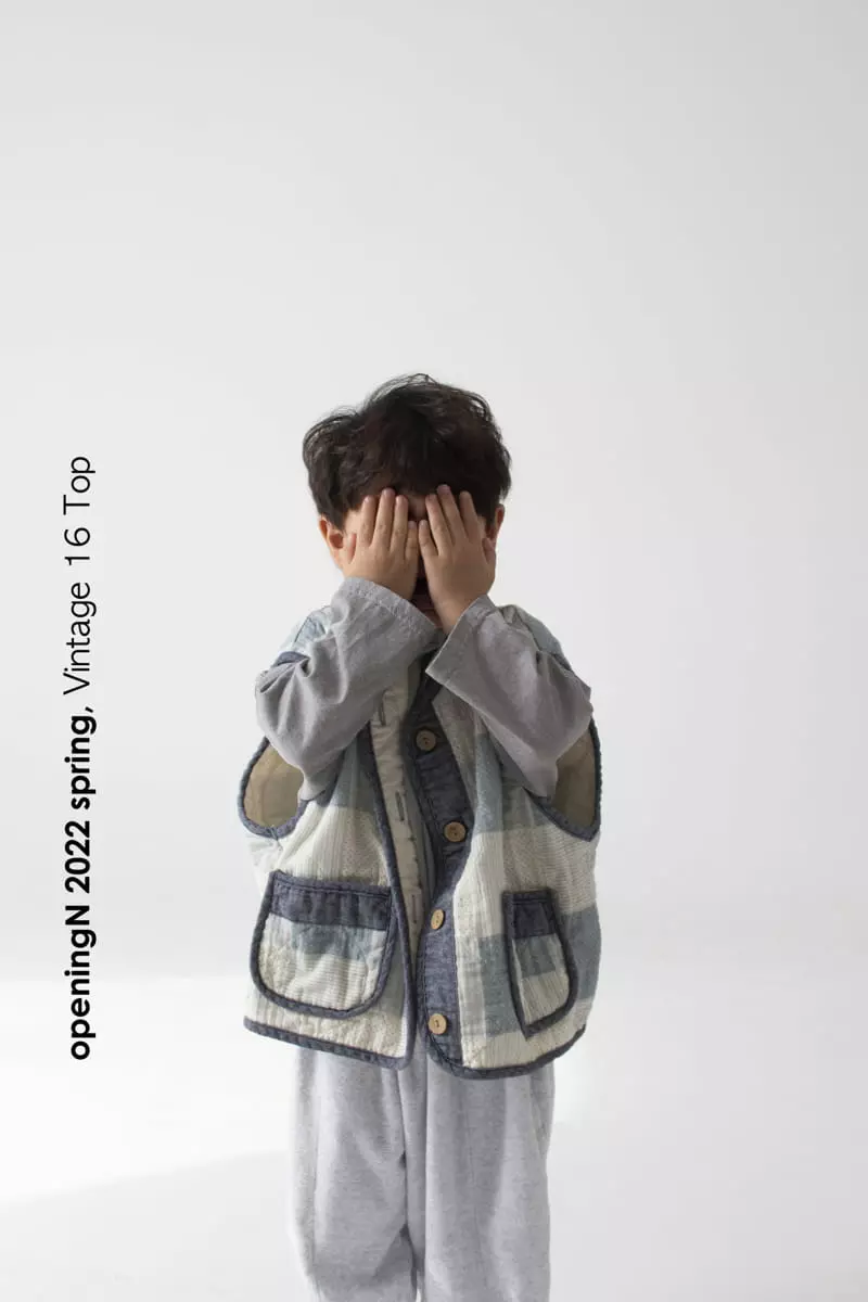 Opening & - Korean Children Fashion - #todddlerfashion - Vintage 16 Tee - 11