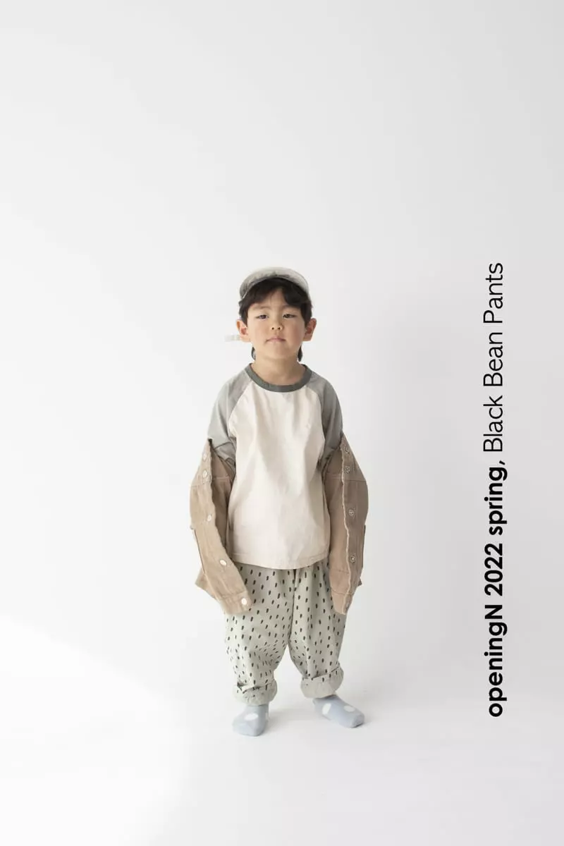 Opening & - Korean Children Fashion - #toddlerclothing - Black Bean Pants - 7