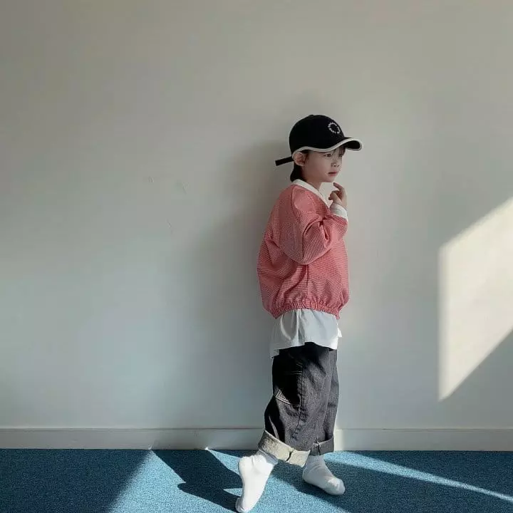 Otr - Korean Children Fashion - #kidzfashiontrend - Checks Windbreaker - 4