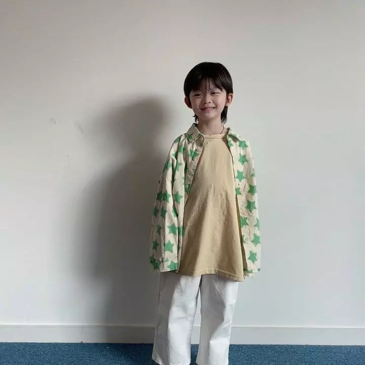 Otr - Korean Children Fashion - #kidzfashiontrend - Star Shirt
