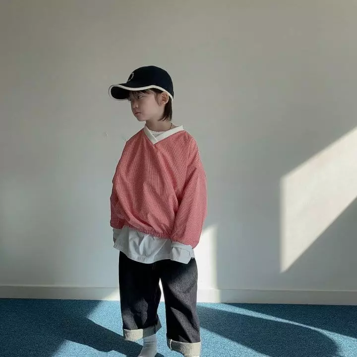 Otr - Korean Children Fashion - #magicofchildhood - Checks Windbreaker - 6